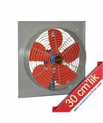 30 cm'lik Kare Kasa Metal Sanayi Aspiratörü 30 cm'lik Kare Kasa Metal Sanayi Aspiratörü