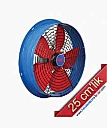 25 cm'lik Aksiyel Sanayi Aspiratörü (Ön Arka Kafesli) 25 cm'lik Aksiyel Sanayi Aspiratörü (Ön Arka Kafesli)