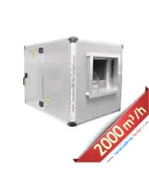 0.75 KW 2000 m3 Sık Kanatlı Hücreli Fan Aspiratör 0.75 KW 2000 m3 Sık Kanatlı Hücreli Fan Aspiratör